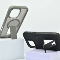 Чохол-силікон STAND Matte Magsafe Case iPhone 16, Grey