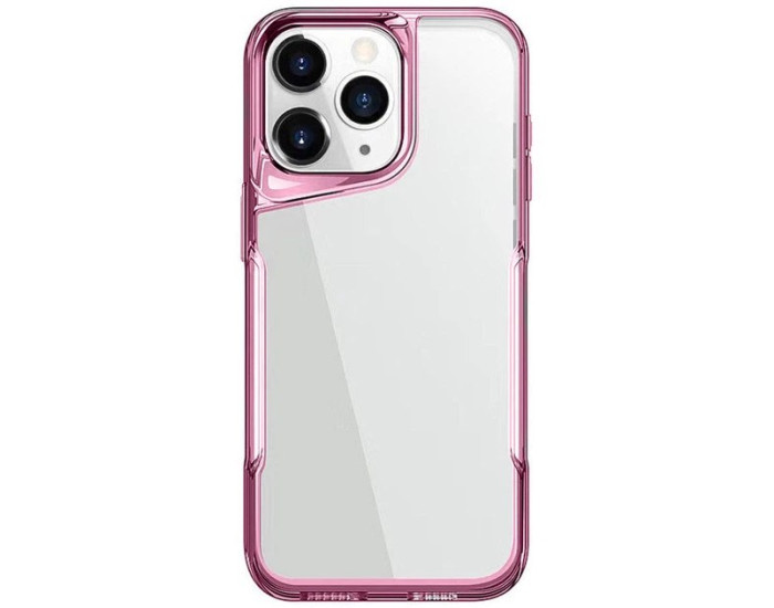 Чохол-силікон TPU+PC Incline iPhone 15 Pro Max, Pink