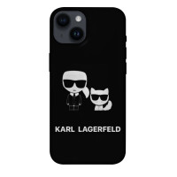 Чохол-силікон KARL LAGERFELD iPhone 12 Pro Max, чорний