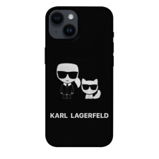 Чохол-силікон KARL LAGERFELD iPhone 12 Pro Max, чорний