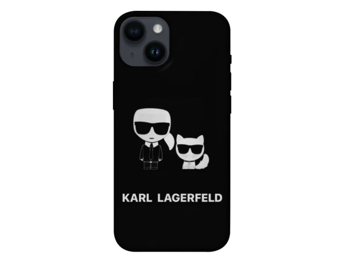 Чохол-силікон KARL LAGERFELD iPhone 12 Pro Max, чорний