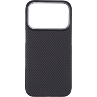 Чохол-силікон Kevlar Case MagSafe iPhone 17 Pro, Black