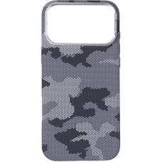 Чохол-силікон Kevlar Style MagSafe iPhone 17 Pro Max, Military grey