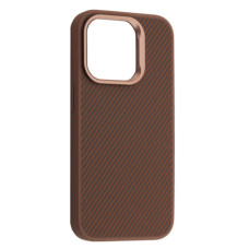 Чохол-силікон Kevlar Style MagSafe iPhone 15 Pro Max, Brown