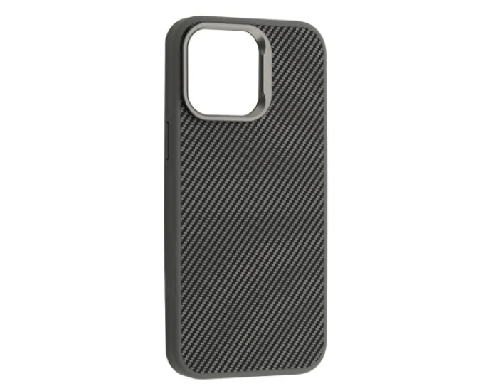 Чохол-силікон Kevlar Style MagSafe iPhone 16 Pro Max, Gray