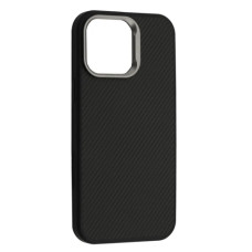 Чохол-силікон Kevlar Style MagSafe iPhone 16 Pro Max, Black