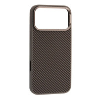 Чохол-силікон Kevlar Style MagSafe iPhone 17 Pro, Grey