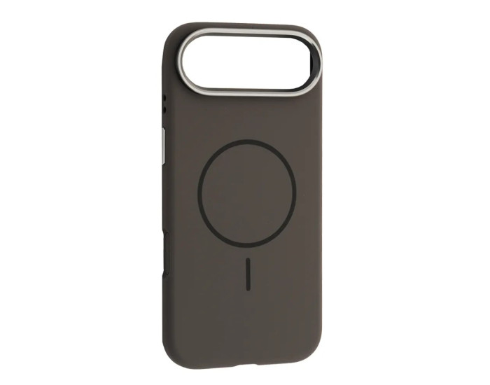 Чохол-силікон оригінал Liquid Silicone Case Metal Camera with MagSafe iPhone Air, Gray
