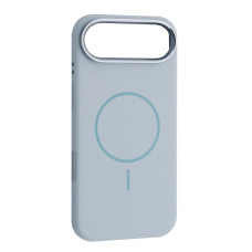 Чохол-силікон оригінал Liquid Silicone Case Metal Camera with MagSafe iPhone Air, Sky blue