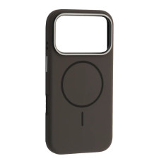 Чохол-силікон оригінал Liquid Silicone Case Metal Camera with MagSafe iPhone 17 Pro, Gray