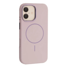 Чохол-силікон оригінал Liquid Silicone Case Metal Camera with MagSafe iPhone 17, Morandi purple
