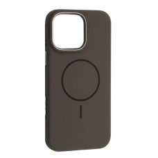 Чохол-силікон оригінал Liquid Silicone Case Metal Camera with MagSafe iPhone 16 Pro Max, Gray