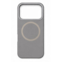 Чохол-силікон Liquid Silicone Full MagSafe iPhone 17 Pro, Stone gray