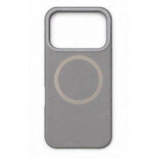 Чохол-силікон Liquid Silicone Full MagSafe iPhone 17 Pro, Stone gray