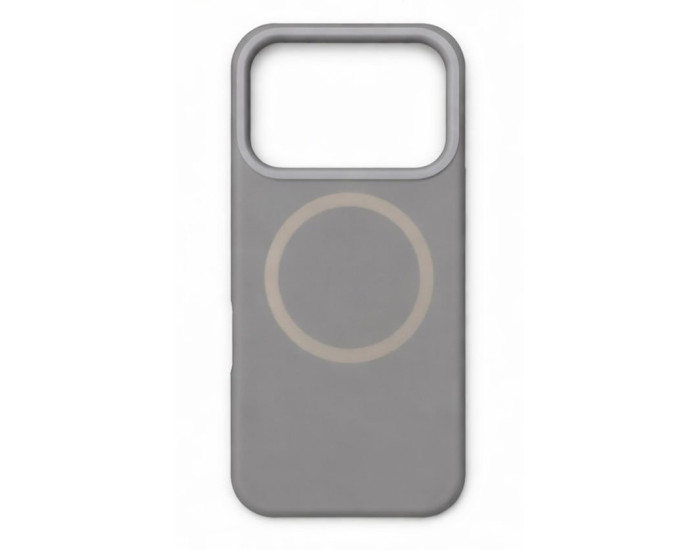 Чохол-силікон Liquid Silicone Full MagSafe iPhone 17 Pro, Stone gray