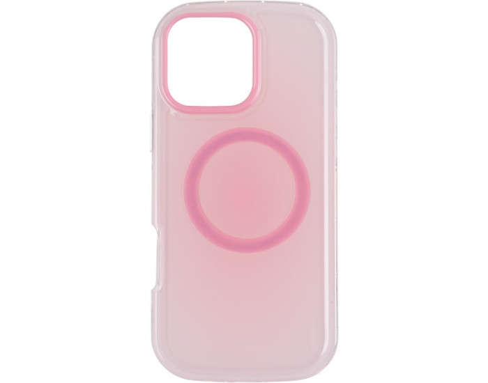 Чохол-силікон Lovely Case (Magsafe) iPhone 15 Pro Max, Calm pink