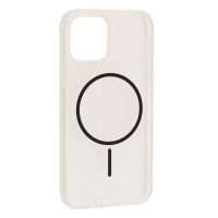 Чохол-силікон CLEAR Color MagSafe Case BOX iPhone 14 Pro, Black