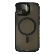 Чохол-силікон CASE PRO MATTE FORTABLE CAMERA LENS MAGSAFE iPhone 15 Pro Max, Black