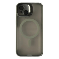 Чохол-силікон CASE PRO MATTE FORTABLE CAMERA LENS MAGSAFE iPhone 14 Pro Max, Titanium grey