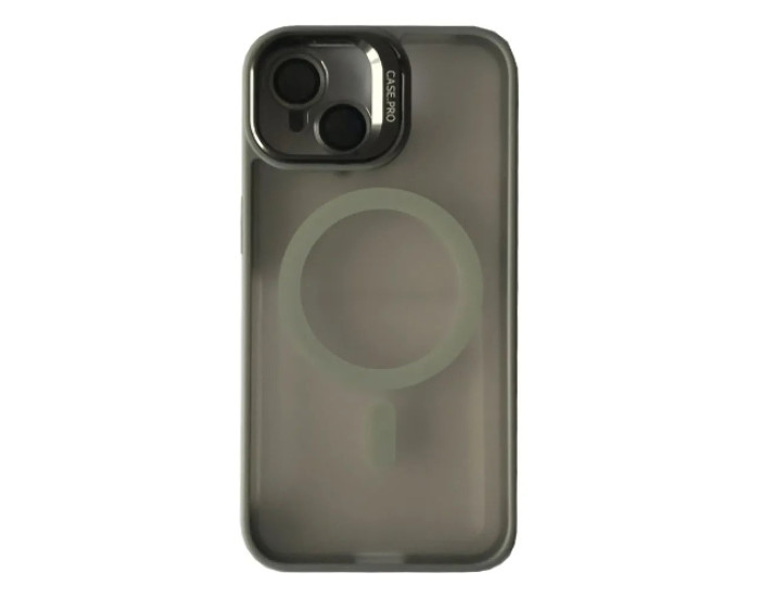 Чохол-силікон CASE PRO MATTE FORTABLE CAMERA LENS MAGSAFE iPhone 14 Pro Max, Titanium grey