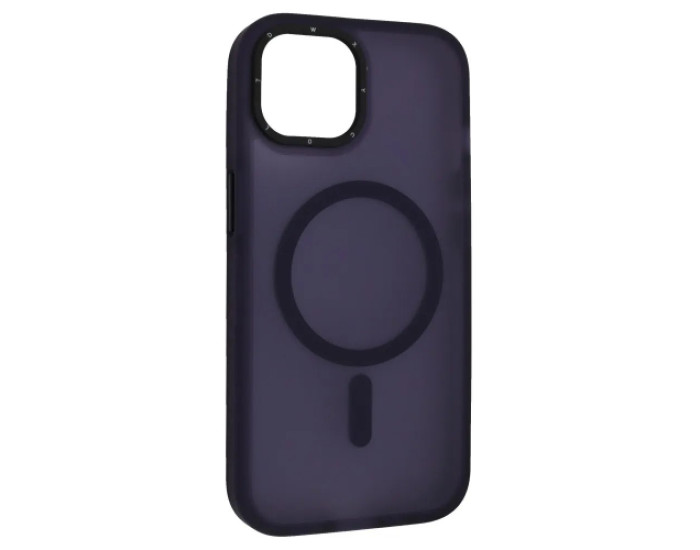 Чохол-силікон TOTAL MATTE MAGSAFE iPhone 16 Pro, Purple