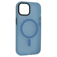 Чохол-силікон TOTAL MATTE MAGSAFE iPhone 16, синій