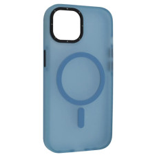 Чохол-силікон TOTAL MATTE MAGSAFE iPhone 16, синій