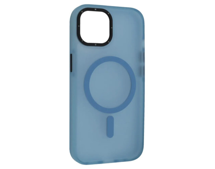 Чохол-силікон TOTAL MATTE MAGSAFE iPhone 16, синій
