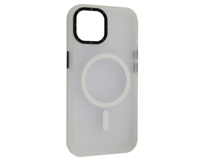 Чохол-силікон TOTAL MATTE MAGSAFE iPhone 16, Білий