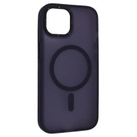 Чохол-силікон TOTAL MATTE MAGSAFE iPhone 15 Pro Max, Purple