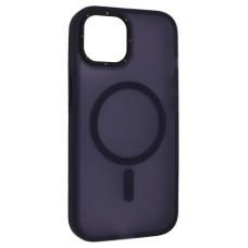 Чохол-силікон TOTAL MATTE MAGSAFE iPhone 15 Pro Max, Purple