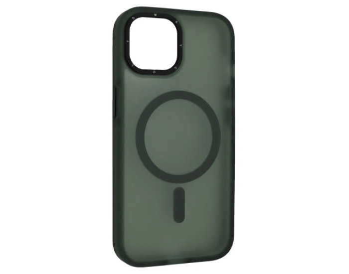 Чохол-силікон TOTAL MATTE MAGSAFE iPhone 15 Pro, Green