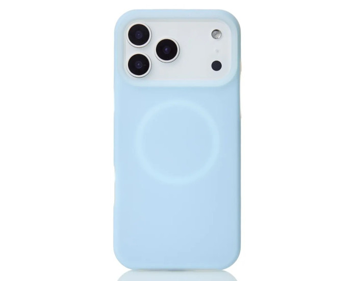 Чохол-силікон Liquid Silicone Full MagSafe iPhone 17 Pro, Blue fog