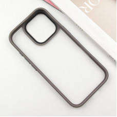 Чохол-силікон Metal Buttons iPhone 16 Pro, Сірий