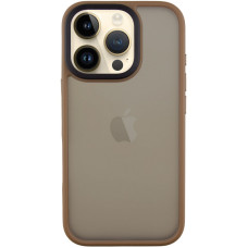 Чохол-силікон Metal Buttons iPhone 16 Pro, золотий