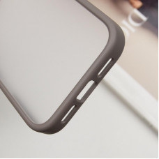 Чохол-силікон Metal Buttons iPhone 16 Pro Max, Сірий