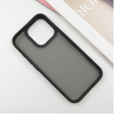 Чохол-силікон Metal Buttons iPhone 16 Pro Max, чорний
