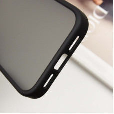 Чохол-силікон Metal Buttons iPhone 16 Pro Max, чорний