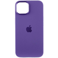 Чохол-силікон Silicone Case Full (Metal Frame and Buttons) iPhone 12 Pro Max, Blueberry
