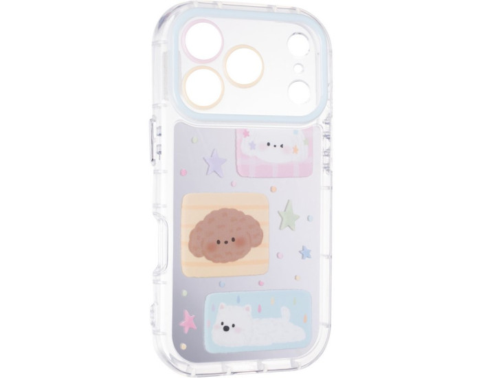 Чохол-силікон Mirror Case for Iphone 17 Pro Pets