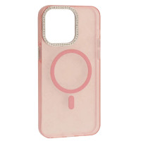 Чохол-силікон MIRAGE Heart MagSafe iPhone 14 Pro Max, Pink