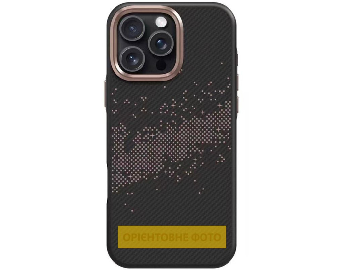 Чохол-силікон TPU Monzo (MagFit) iPhone Air, Titanium gold