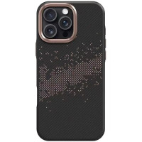 Чохол-силікон TPU Monzo (MagFit) iPhone 17, Titanium gold