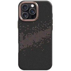 Чохол-силікон TPU Monzo (MagFit) iPhone 17, Titanium gold