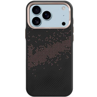 Чохол-силікон TPU Monzo (MagFit) iPhone 17 Pro Max, Titanium gold