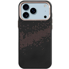 Чохол-силікон TPU Monzo (MagFit) iPhone 17 Pro Max, Titanium gold