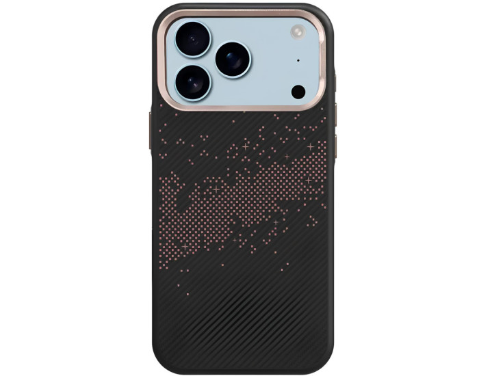 Чохол-силікон TPU Monzo (MagFit) iPhone 17 Pro Max, Titanium gold