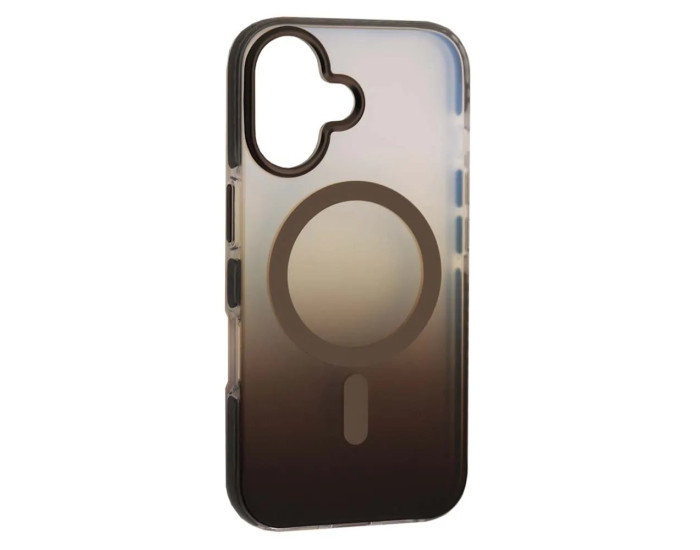 Чохол-силікон Mystik MagSafe Case iPhone 17, Titanium grey