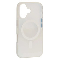 Чехол-силикон Mystik MagSafe Case iPhone 16 Pro, White