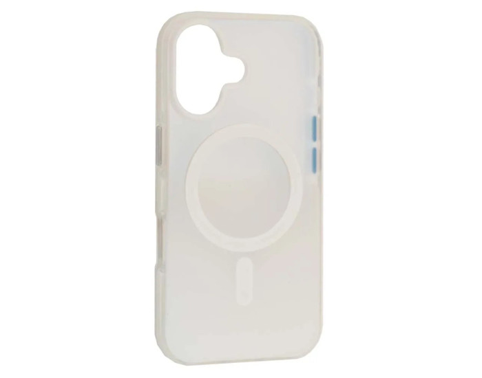 Чохол-силікон Mystik MagSafe Case iPhone 16 Pro, White
